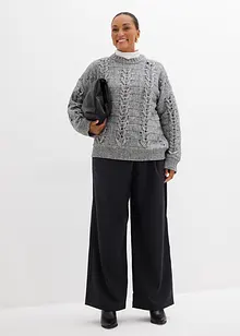 Marlenebyxa med omlottlook, bonprix