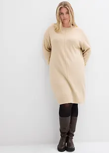 Stickad klänning, bonprix