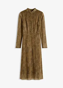 Mellanlång klänning, bonprix