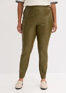 Byxa i skinnimitation av Punto di Roma-mix, bonprix