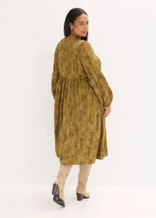 Mellanlång klänning, bonprix