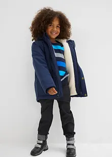 Vattenavvisande vinterparkas med teddyfoder, bonprix