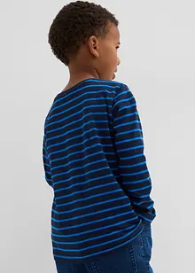 Långärmad tröja med ekologisk bomull (3-pack), bonprix