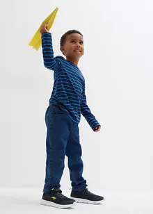 Långärmad tröja med ekologisk bomull (3-pack), bonprix