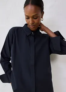 Blus med sidenandel, bonprix