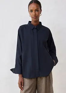 Blus med sidenandel, bonprix