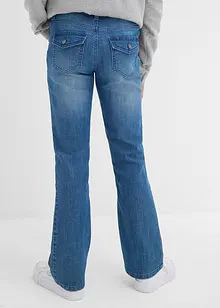Bootcut-jeans med låg midja, bonprix