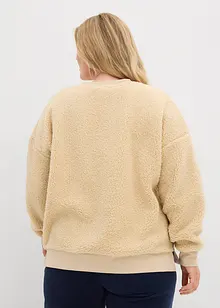 Teddyfleecetröja, bonprix