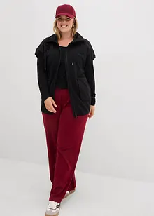 Fleeceväst i återvunnen polyester, bonprix