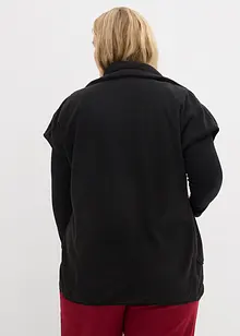 Fleeceväst i återvunnen polyester, bonprix