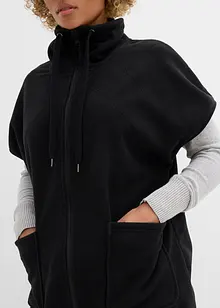 Fleeceväst i återvunnen polyester, bonprix