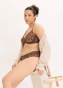 Hipstertrosa av tvåfärgad spets, bonprix