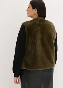 Väst i pälsimitation, bonprix