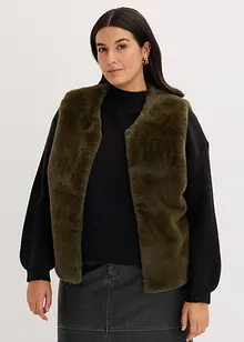 Väst i pälsimitation, bonprix