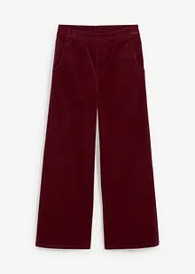 Manchesterbyxa med bekväm high waist, bonprix