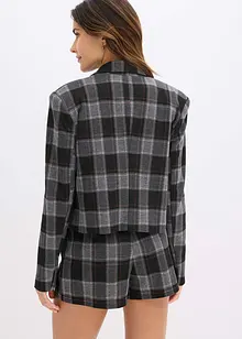 Kort kavaj med dekorknapp, bonprix