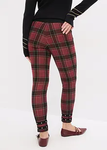 Jeggings med guldiga nitar, bonprix