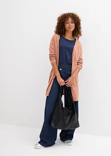 Lång cardigan utan knäppning, bonprix