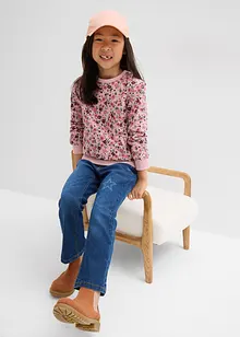 Sweatshirt i ren ekologisk bomull för barn (2-pack), bonprix