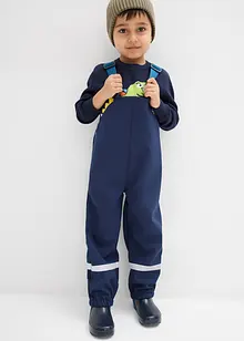 Vattenavvisande och värmande regnbyxa i softshellmaterial för barn, bonprix