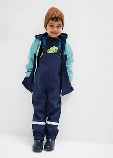 Vattenavvisande, fodrad softshelljacka för barn, bonprix