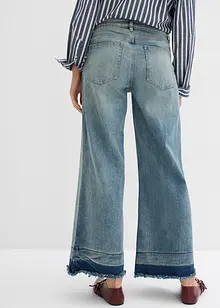 Wide Leg Jeans Mid Waist, bonprix