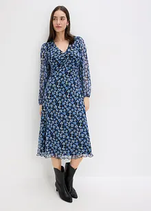 Midiklänning av mesh, bonprix