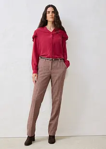 Blus med sidenandel, bonprix