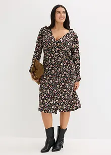 Jerseyklänning av viskosmix, bonprix