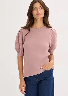 Tröja med ballongärmar, bonprix