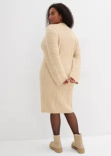 Stickad klänning, bonprix