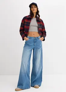 Blusjacka med yllelook, bonprix