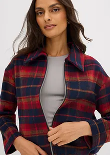 Blusjacka med yllelook, bonprix