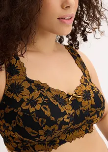 Avlastande BH utan bygel, med vadderade axelband, bonprix