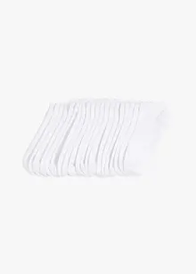 Ankelstrumpor med ekologisk bomull (20-pack), bonprix