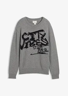 Tröja i bomull, bonprix