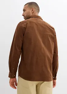 Manchesterskjorta i bomull med elastan, bonprix