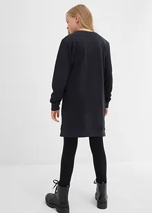 Jerseyklänning i ren ekologisk bomull för barn, bonprix