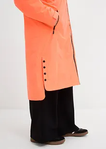 Vadderad mellanlång regnkappa, vattentät, bonprix