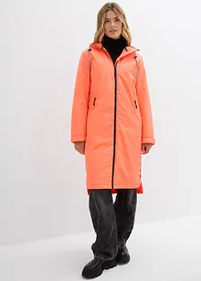 Vadderad mellanlång regnkappa, vattentät, bonprix