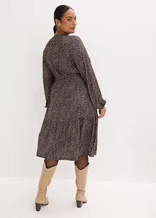 Mellanlång jerseyklänning, bonprix