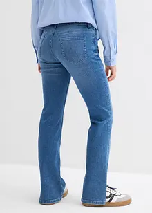 Bootcut-jeans med medelhög midja, bonprix