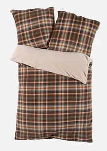 Vändbart Cashmere Touch-påslakanset med blommönster, bonprix