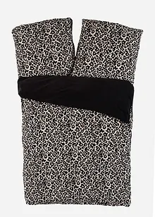 Vändbart Cashmere Touch-påslakanset med blommönster, bonprix