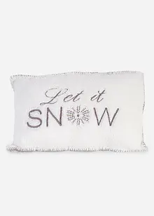 Prydnadskudde med statement-text, bonprix