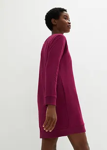 Klänning av mjuk frotté, bonprix