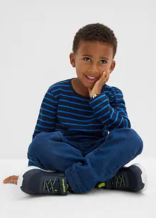 Termojeans med jerseyfoder för barn, bonprix