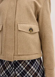 Vinterjacka i ullig stil, bonprix