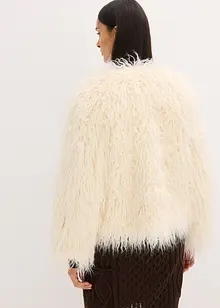 Oversizejacka i pälsimitation, bonprix