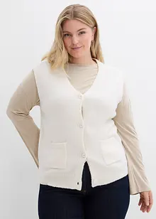 Stickad väst, bonprix